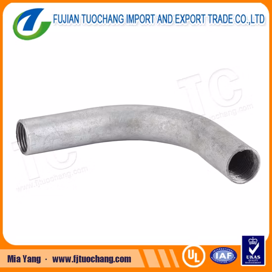 Galvanized Steel Elbow BS4568 Conduit Fittings