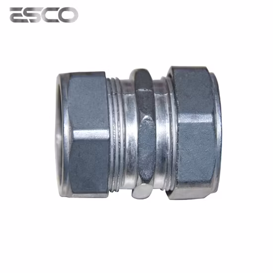 UL Listed Zinc Die Cast Steel Pipe Coupling Conduit Fitting EMT OEM