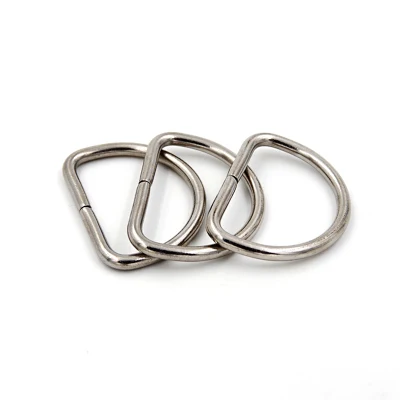 Bag Metal D Buckle Wire Buckle Clothing Case Hardware Accessories Customization