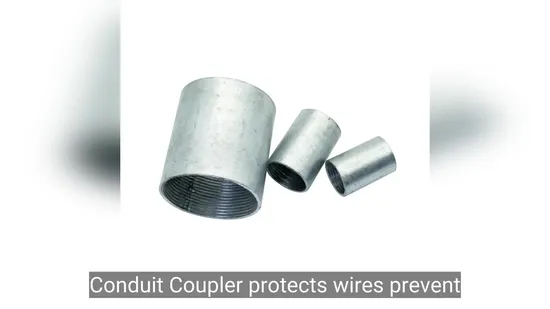 BS 4568 Conduit Hot DIP Galvanized Gi Coupler
